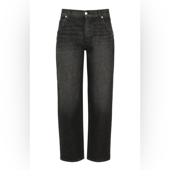 Daily Blue NWT Mantra Wide Barrel Leg Cropped Denim in Black - Picture 6 of 10